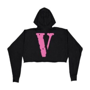VLONE X FRIENDS – PINK HOODIE – BLACK (WOMENS)
