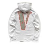 Juice Wrld Vlone White Hoodie