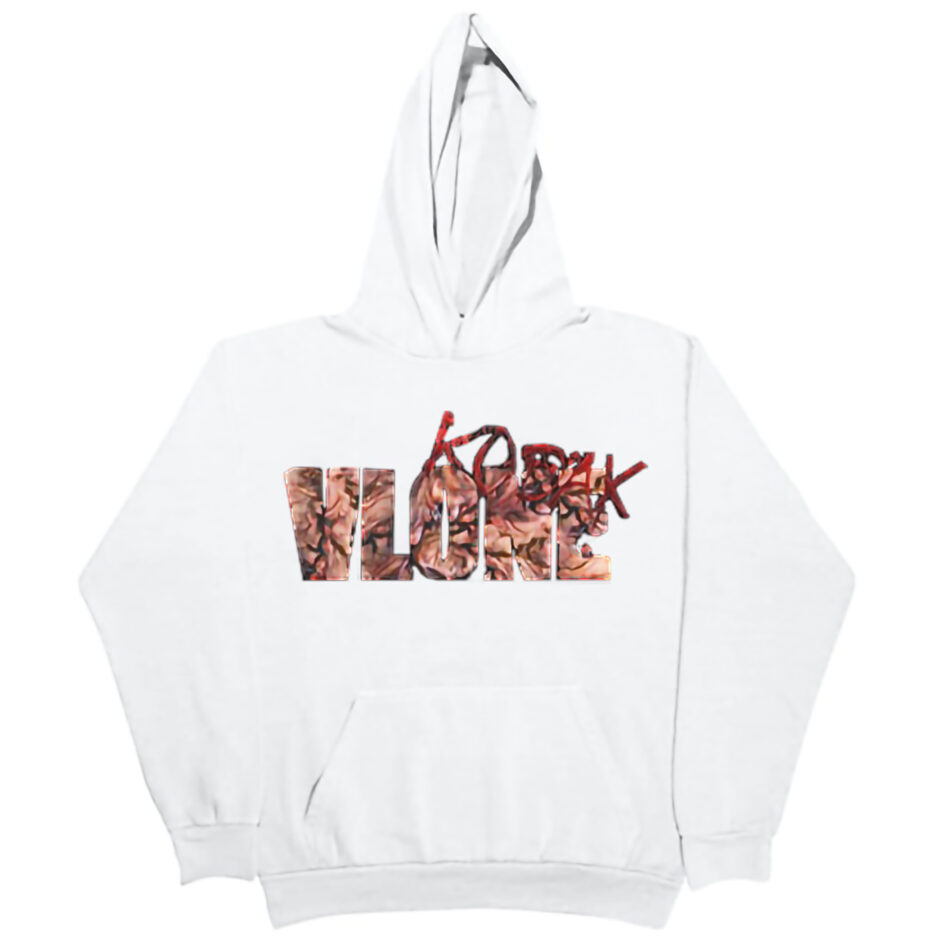 Kodak Black X Vlone Vlonekb Hoodie – White Kodak Black X Vlone Vlonekb Hoodie – White