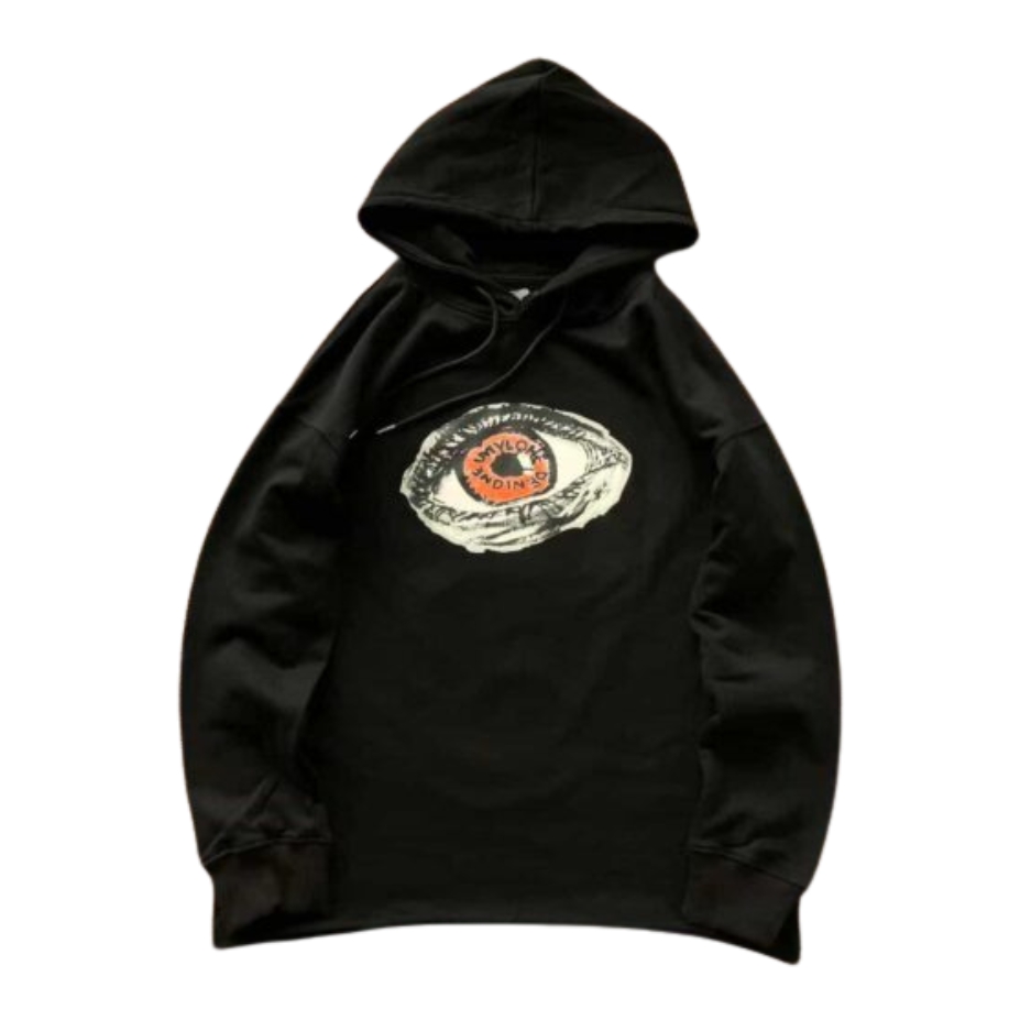 One Eye Snake Vlone Black Hoodie One Eye Snake Vlone Black Hoodie