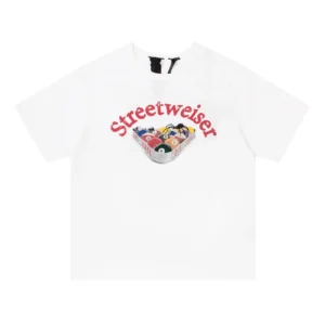 VLONE X STREETWEISER WHITE T-SHIRT