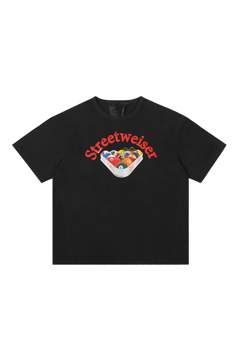 VLONE X STREETWEISER BLACK T-SHIRT VLONE X STREETWEISER BLACK T-SHIRT
