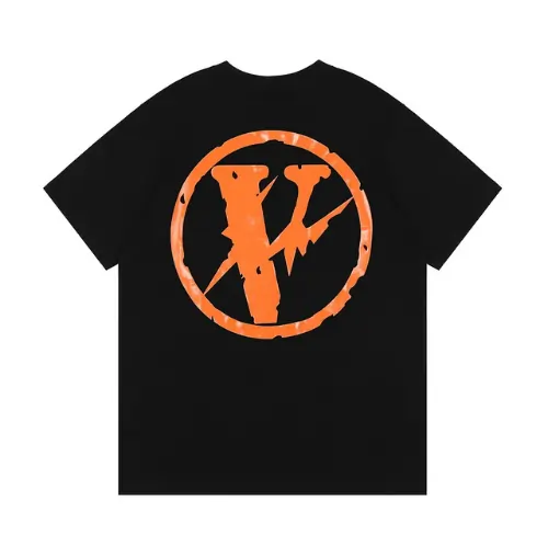 Black And Orange VLONE Friends X Fragment Tee Black And Orange VLONE Friends X Fragment Tee
