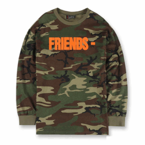 Vlone Friends Sweatshirt Camouflage