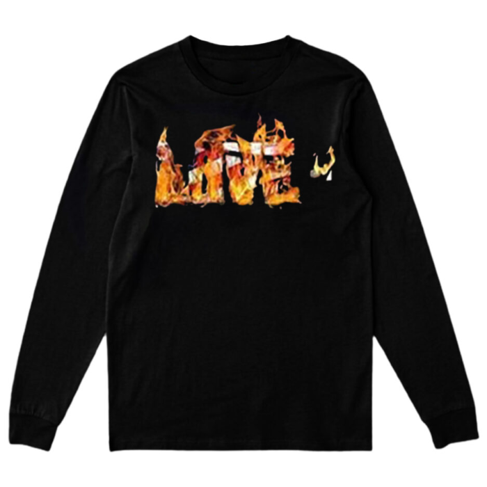Vlone Love Black–Sweatshirt Vlone Love Black–Sweatshirt