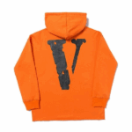 Vlone Classic Staple Orange Hoodie