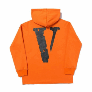 Vlone Classic Staple Orange Hoodie