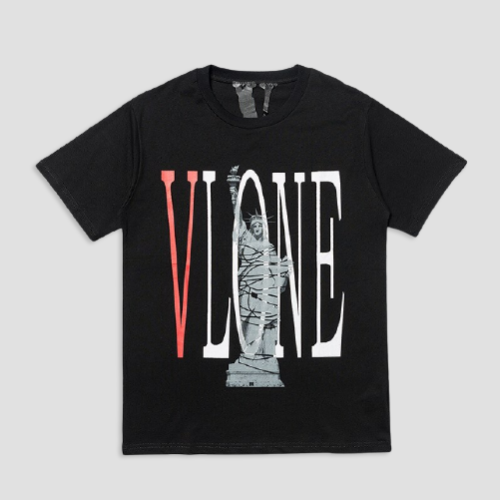 Vlone Statue Of Liberty Hip Hop T-shirt Vlone Statue Of Liberty Hip Hop T-shirt