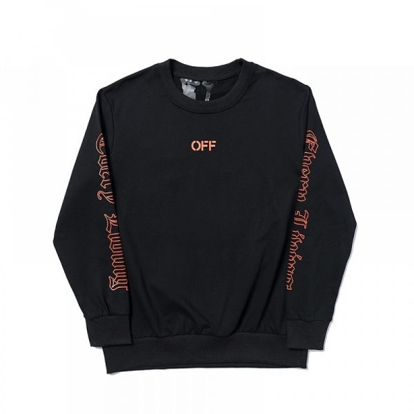 Vlone x OFF-WHITE Black – Sweatshirt Vlone x OFF-WHITE Black – Sweatshirt