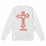 Vlone X Tupac Cross White – Sweatshirt