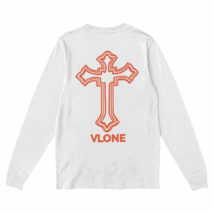 Vlone X Tupac Cross White – Sweatshirt