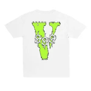 White Vlone Fighting Demons T-Shirt