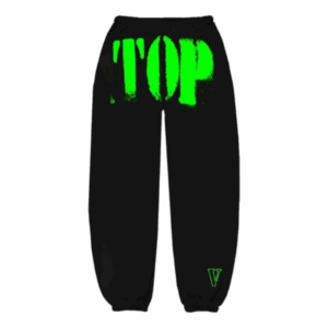 YoungBoy NBA x Vlone Green Top Black Sweatpants